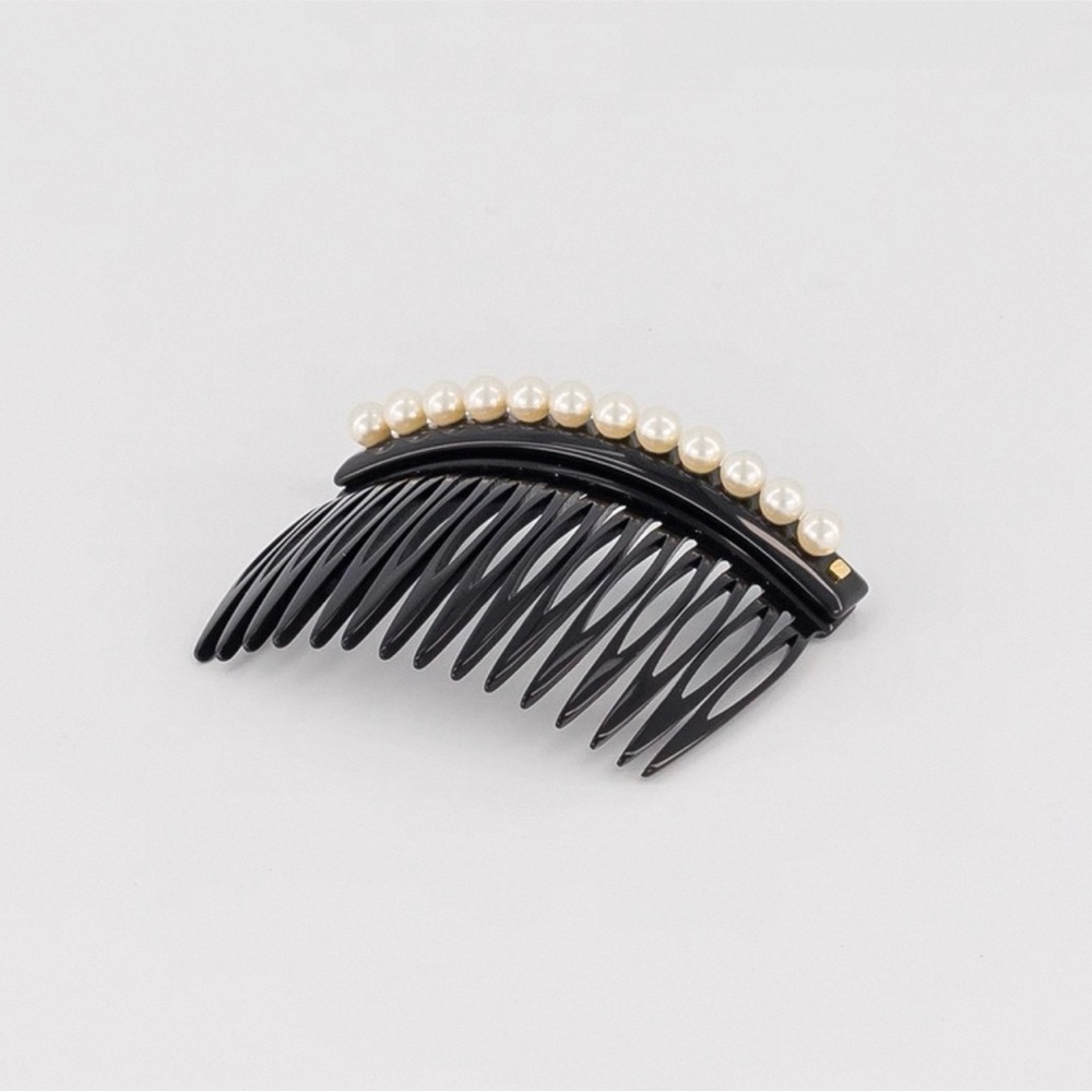 French Twist Comb with Pearls